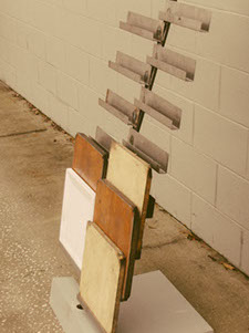 Tile Racks, Box Displays, Stone Racks, Countertop Displays, Metal Rack, Pedestals, Sample Boards, Hardwood Displays 